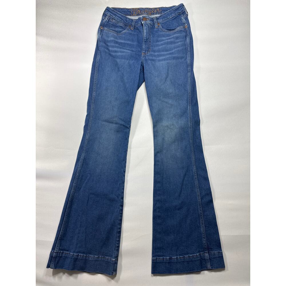 Wrangler Women's Blue Flare Jeans